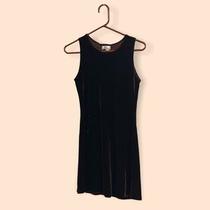 Mini velvet dress size S